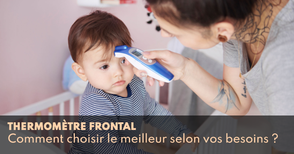 Meilleur thermomètre frontal featimage komparama : mere prend temperature de bebe