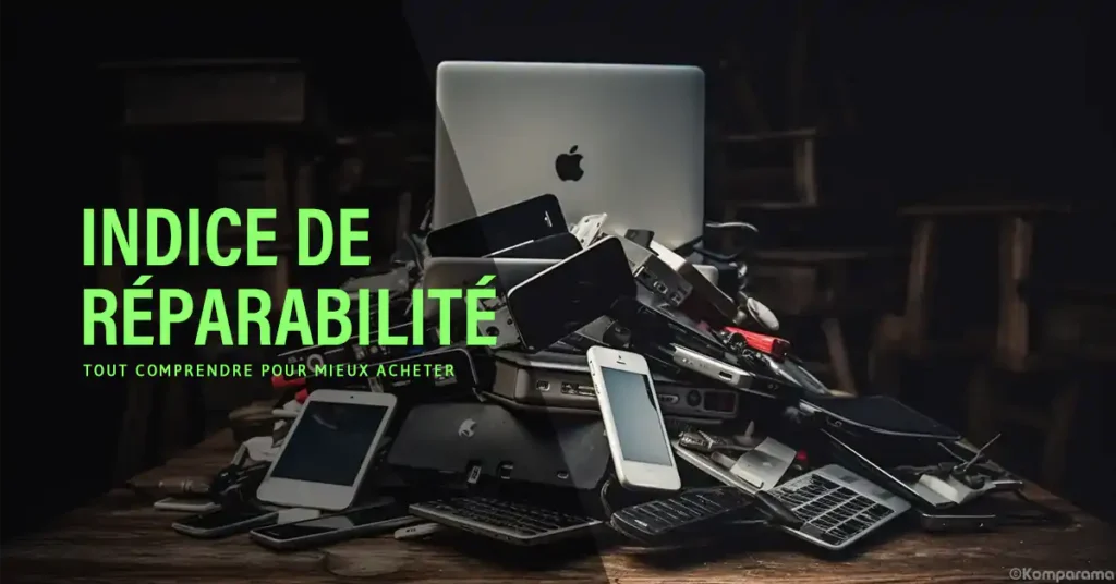 Indice de réparabilité - empilement de vieux appareils electroniques