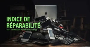 Indice de réparabilité - empilement de vieux appareils electroniques