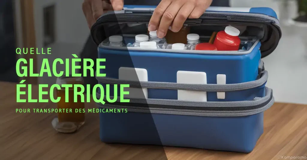 glacière électrique pour transporter des médicaments